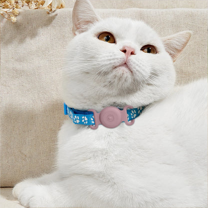 Waterproof Silicone Cover For Apple Airtag Case Double Ear Dog Cat Collar GPS Finder Protective Cases For Apple Air Tag Tracker