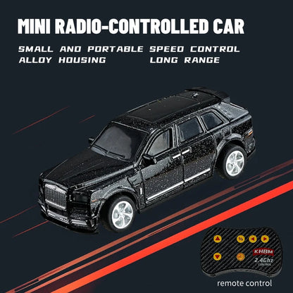 New RC Car MINI Alloy 1/64 Remote Control Car Convenient to Carry 60 Minutes of Work Time Children's Gifts Electronic Toys