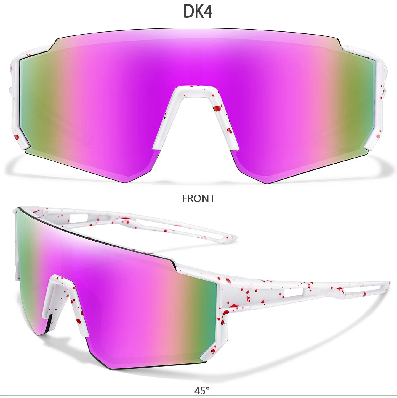 3-8 Year Old Children Outdoor Sunglasses Kids Boys Girls Bicycle Glasses UV400 Youth Sport Baseball Camping Mtb Bike Eyewear