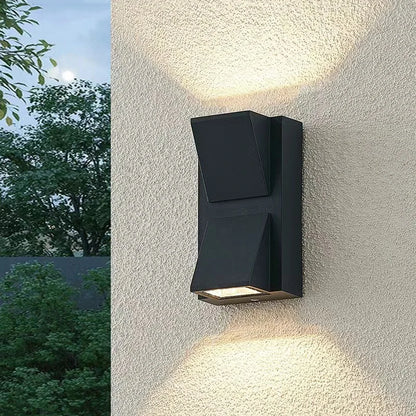 Led Wall Lamp Outdoor Indoor Waterproof Surface Mounted LED Up and Down Wall Light Porch Garden AC85-265V