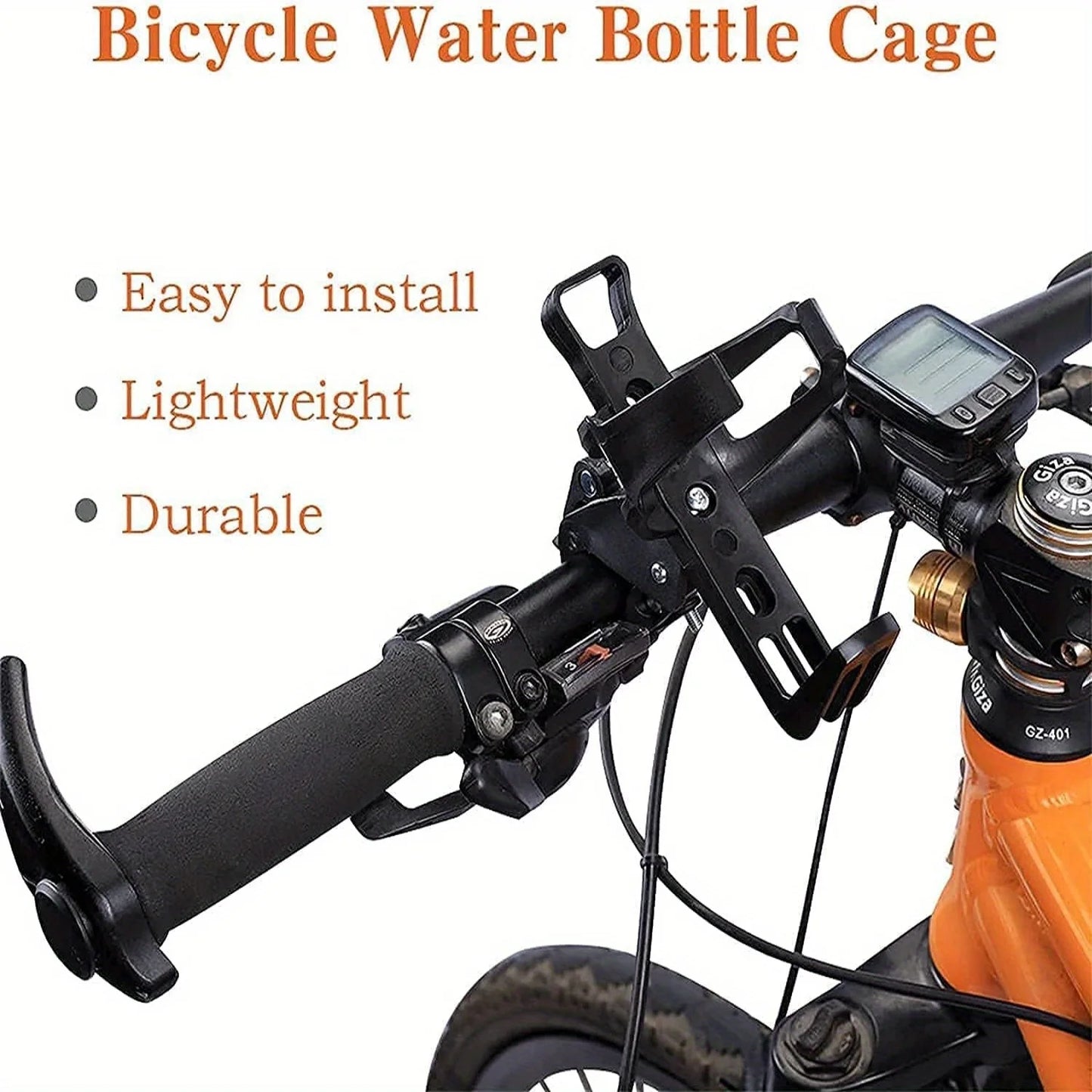 1pc 360 Degree Rotating Bicycle Water Bottle Holder for Mountain Bikes, Electric Scooters, and More - Securely Holds Your Drink
