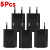 5pcs black
