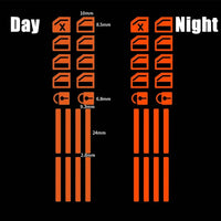18PCS Orange