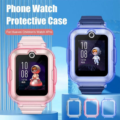 For Huawei Phone Watch 4pro TPU Protective Cover Silicone Protective Case Protecting The Screen And Lens Screen Protector