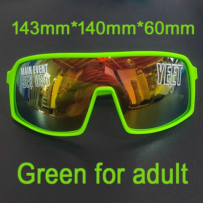 Jey Uso YEET Sunglasses Sports Shades MAIN EVENT Blue Glasses Bloodline USOS RARE Colors Motorcycle Glasses
