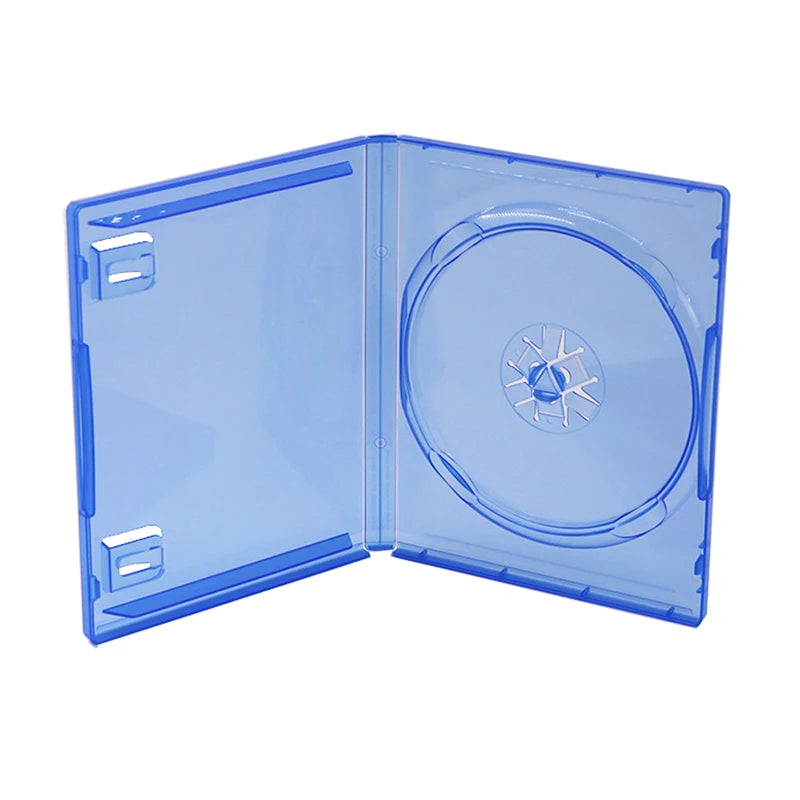 Blue Replacement Game Cases OEM Box for PS5 PS4 Pro Slim CD Discs Storage Bracket Box Upgrade Version