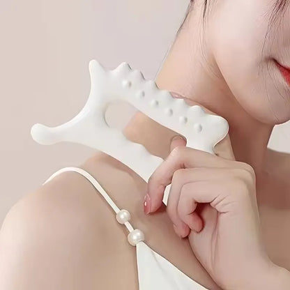 Resin Scraping Board For Face Arm Leg Body Gua Sha Scraping Manual Facial Massage Jaw Lifting Eye Acupoint Massage Stick