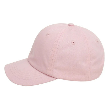 Baby Girl Baseball Caps Pink Black White Gray Children Low Profile Sun Hat Kids Boy Running Headwear Clothing Accessories