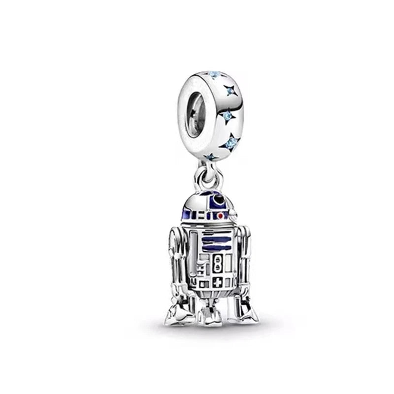 Star Wars Charm Beads Pendant fit Original Snake Silver Bracelet Necklace Beads for Diy Jewelry Women Gift