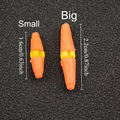 Ackibbik 40pcs/box  Fishing Float Stoppers Rod Bobber Float Stoppers Fishing Tackle Fishing Float Stoppers Tool Accessories