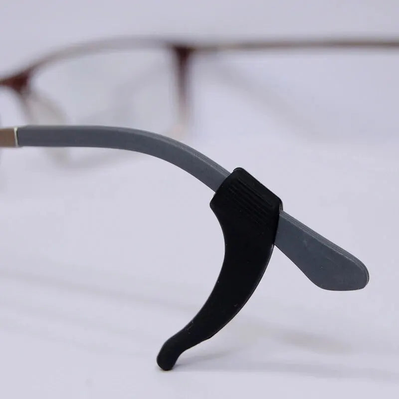10/20/30/100pcs Anti-slip Silicone Ear Grip Glasses Eyeglasses Leg Ear Hook Stopper Bracket Fastener Accessories Temple Tip