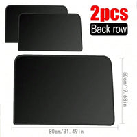 Rear window 2pcs