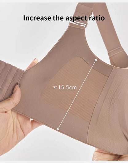 Women Maternity Bra Non Slip Shoulder Strap Bralette Simple and Casual No Underwire Padded Full Cup Size Adjustable Underwear