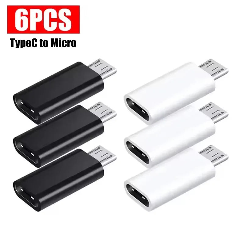 USB Type-C Adapter Type C To Micro USB Female To Male Converters For Xiaomi Samsung Charger Data Cable USBC USB C Adapter