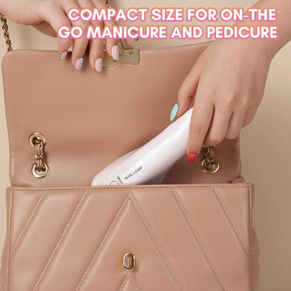 LINMANDA Handheld UV LED Nail Lamp USB Rechargeable Mini Manicure Lamp Nail Dryer With 5 Lamp Beads Quick Drying Gel Nail Polish