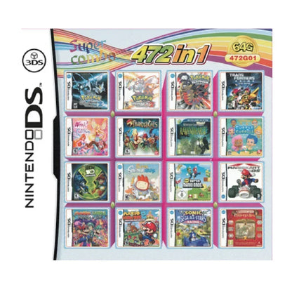 Pokemon DS NDS 3DS Game Card Simplex 486/489/500/520/5208/510/482/468 In1 Video Games Cartridge For NDS NDSL NDSi 3DS 2DS