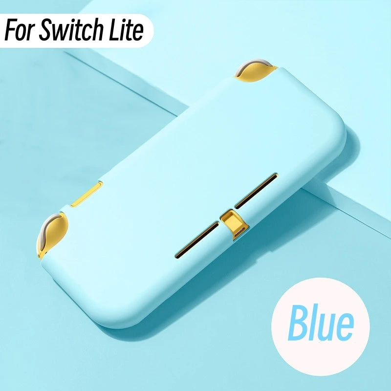 Pure Color Case For Nintendo Switch Lite Game Console TPU Soft Cover Case for NS Switch Lite Shell Good Protection Washable