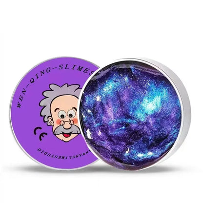 1.76oz (50g) Non-Newtonian Putty – Ultra-Shiny Slime Crystal, Stress Relief Toy for Teens & Adults, Never Dries Out, Great Gift