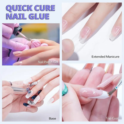 YIKOOLIN UV Light for Gel Nails Mini UV Nail Lamp Professional LED Light for Curing Gel Polish 2 Timing Modes for DIY Home Salon