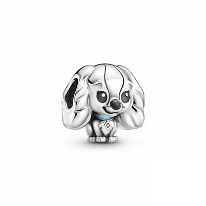 Hot Sell MINISO Disney 925 Sterling Silver Animals Mobilization Charms Beads Hot Original Bracelet DIY Jewelry Women Pendant