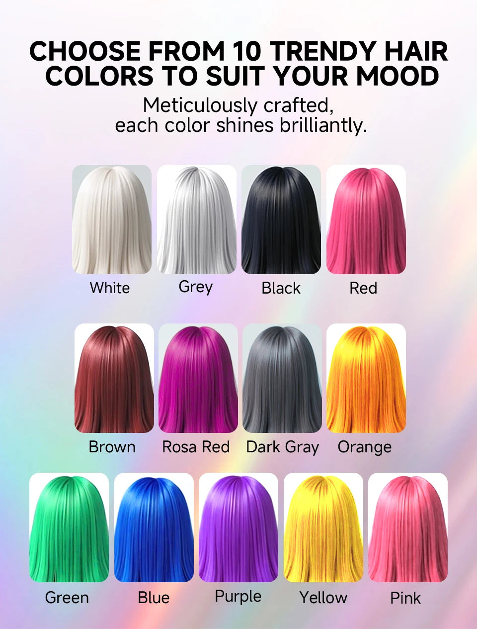 13 colors Halloween Hair Colour Wax 50g/120g DIY Temporary Dye Hair Mud Wax Hair Colour Cream For Daily Party Cosplay Men&Women