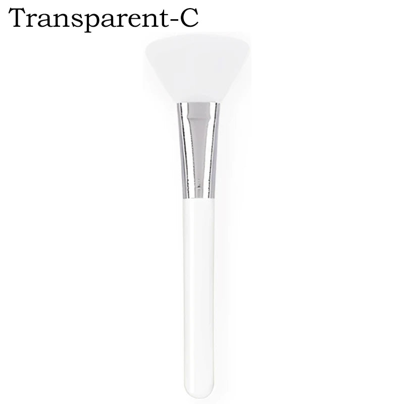 4/1pcs Silicone Face Mask Applicators Soft Head Flexible Face Mask Brushes for Mud Clay Reusable Face Mask Spatula Makeup Tools