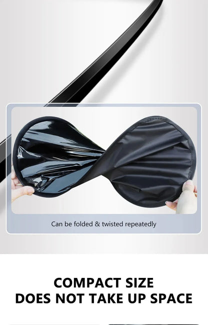 New Electrostatic Sun Visor for Car Side Window 4-Layer Sun Shade Curtains Anti-Glare UV-Blocker Auto Internal Blocker 99.9% UV