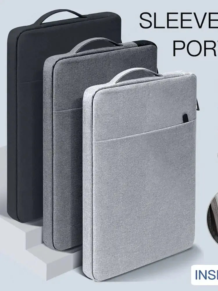 Laptop Bag Notebook Case Sleeve Cover For Apple Macbook Pro Air Xiaomi Huawei HP Dell Lenovo 11" 14" 15.6 Inch Computer Handbag