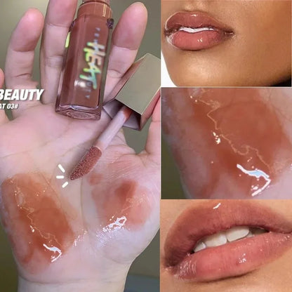 Fashionable and Fresh Fenty Beauty Lip Gloss Multi-color Shiny Transparent Liquid Lipstick Beginner Essential Lipstick Cosmetics