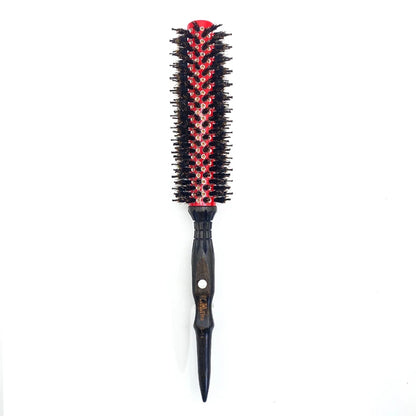 Round Hairbrush Anti Static Wood Boar Bristle Round Brush Hairdresser Styling Tools Teasing Brush For Curly Hair Comb Brush