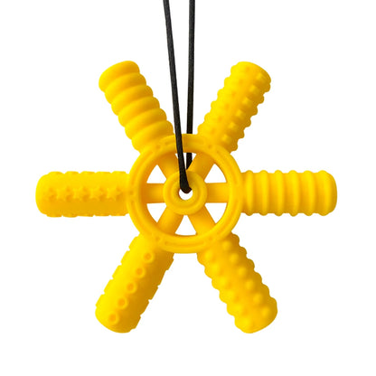 1pcs Silicone Teether Kids Chew Necklace Sensory Chewy Pendant Oral Motor Toys Therapy Tools for Autism Children's Goods