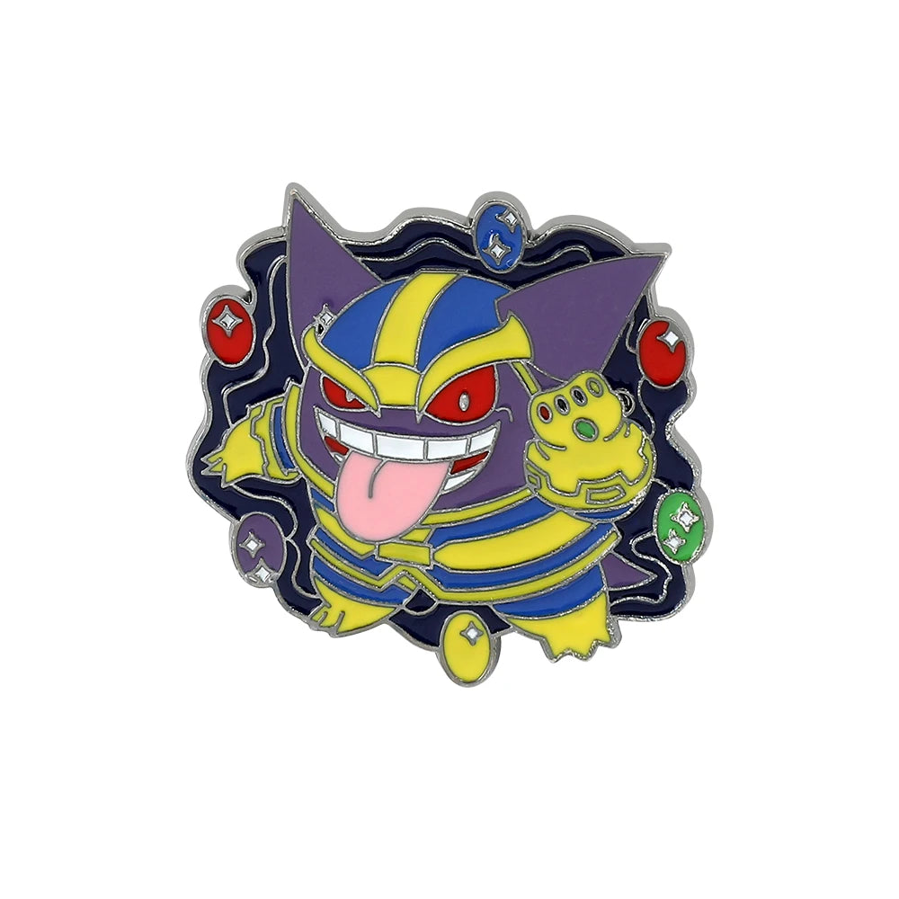 Pokemon Pikachu Game Console Enamel Pins Badges Brooches Japanese Anime Squirtle Funny Punk Denim Jacket Badge Lapel Pin Friend