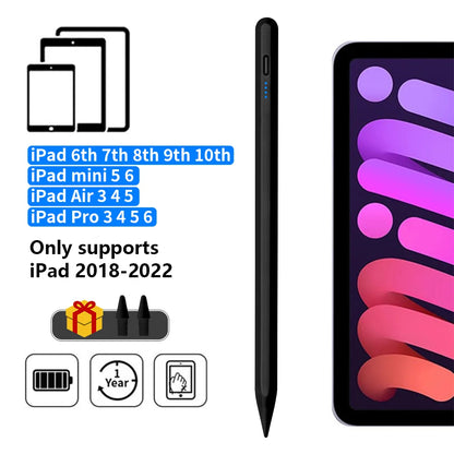 Stylus Pen For Apple Pencil with LED Power Indicators Palm Rejection Touch Pen For 2026 2025 2022 2021 2020 2019 2018 iPadPencil