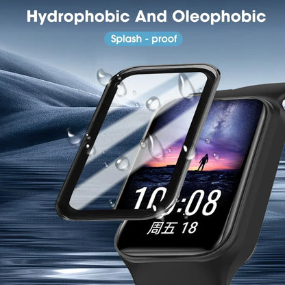 Curved Film for Xiaomi Mi Band8 Active Screen Protector Anti-scratch Full Cover Protective Film for Mi Band 9 Active Not Glass