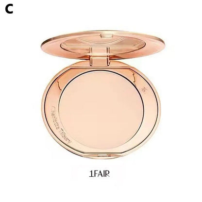 Soft Focus Pressed Powder Long Lasting Oil Control Setting Powder for Women Matte Texture Face Foundation Makeup Tool