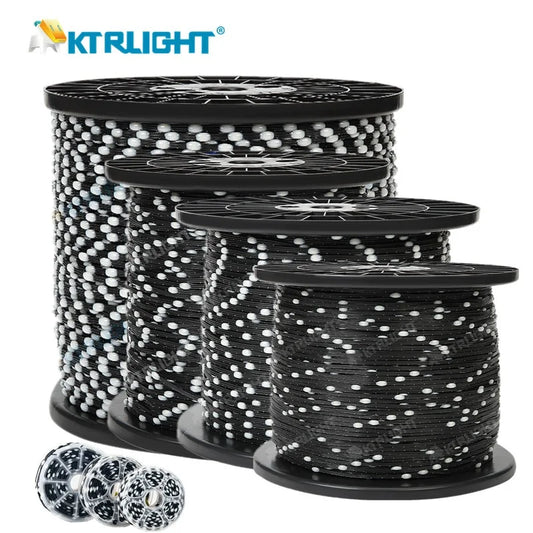 3pin DC5V/12V black LED pixel light string WS2811 RGB programmable light string holiday atmosphere light Christmas light string