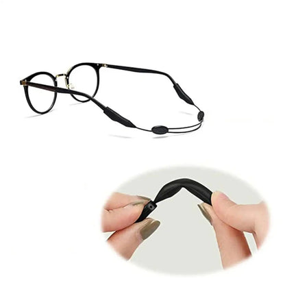 1pc Adjustable Anti-slip Eyewear Retainer Universal Fit Eyeglass Lanyard Sports Sunglasses Unisex Holder Strap Lanyard