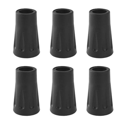 Anti-Slip Hiking Sticks with Cap Protection Cap Pointe De Canne De Marche Cushioning Tips 6/12 Pieces Escalade