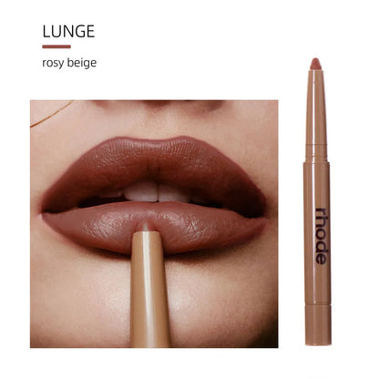 Rhode Skin Peptide Lip Shape Pen Lip Liner Long Lasting Lip Tint Pencil Pen Makeup Lipstick Powder Blusher Gloss Makeup Lipliner