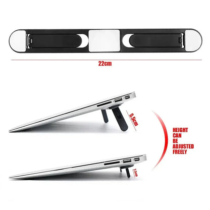 Universal Laptop Stand for All Notebooks - Compatible with MacBook Pro 13/15, MacBook Air, Lenovo, Samsung/More