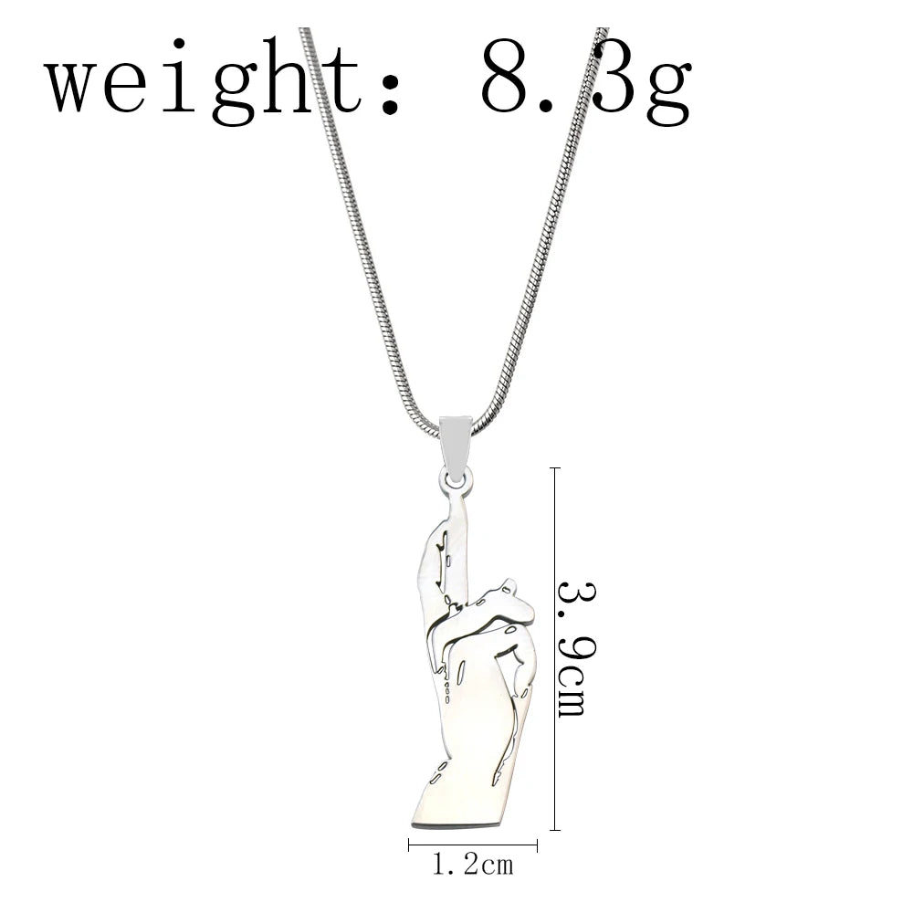 Anime Jujutsu Kaisen Fushiguro Toji Sword Necklace Spear Of Tianri Knife Pendant Cosplay Necklaces For Unisex Choker Jewelry