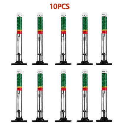 2/5/10Pcs Car Tyre Measuring Pen 25mm Universal Tire Tread Pattern Depth Measuring Tool AutomotiveTire Depth Gauge