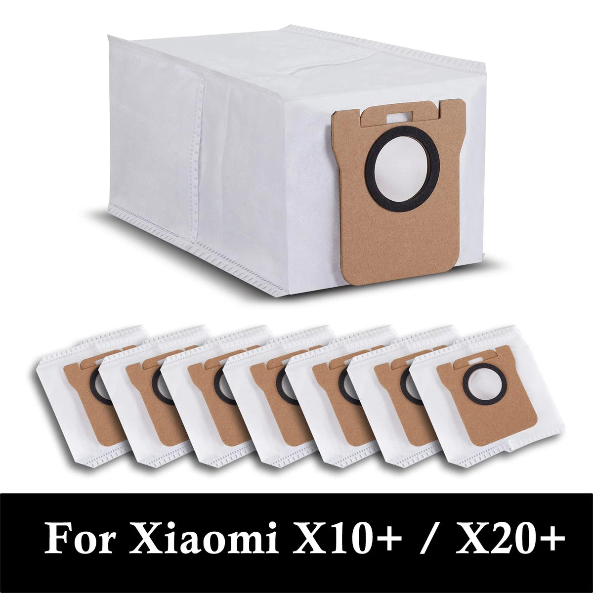 Vacuum Cleaner Bags for Xiaomi X10+/X20+, X20 Pro/Max, for Dreame L20/L10s/L10/L10s Pro/L50 Pro Ultra, L20 Ultra/X40 Accessories