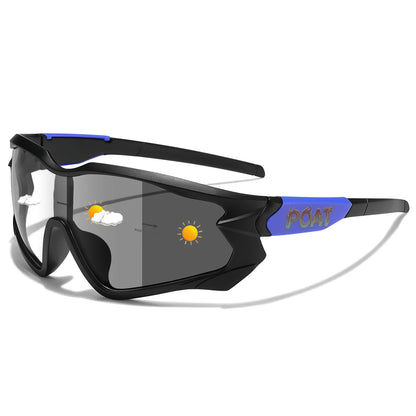 Fashion Brand Men Women Bicycle Photochromic Eyewear MTB Bike Fishing Running Cycling Sports Sunlasses Comfortable Goggles