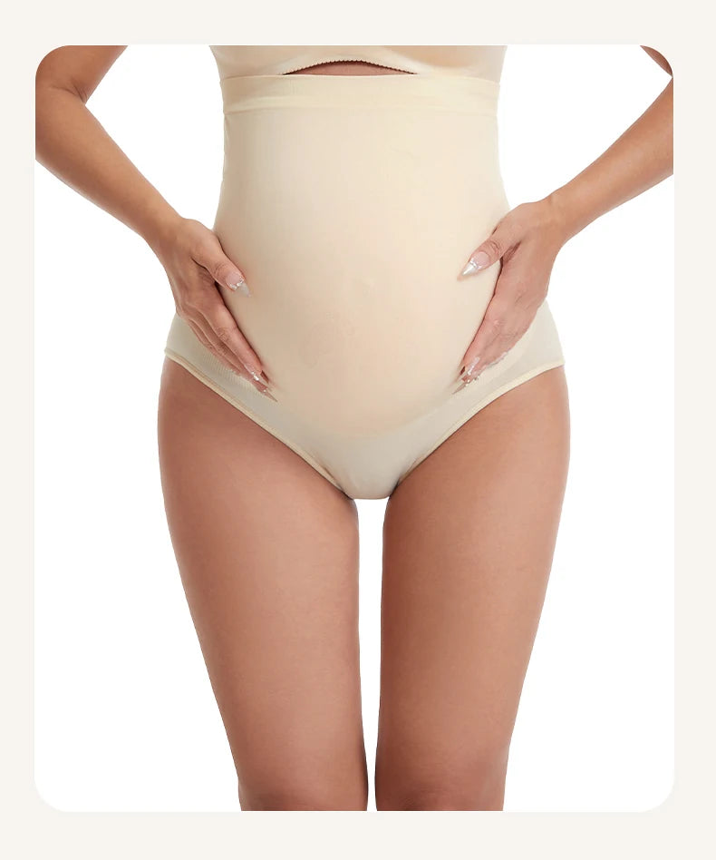 Seamless Panties for Women Boxer Safety Pants Comfort Pregnant Clothes Soft Breathable Maternity Underwear Plus Size Panties