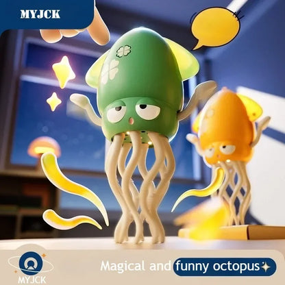 Dancing Octopus Electronic Pets Luminous Fidget Toys Interactive Antistress Stress Relief Toy for Toddler Baby Children Adult