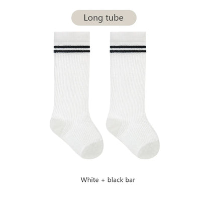 Long Tube Baby Socks Summer Breathable Children'S Socks Soft Cotton Stockings For Baby Socks For Babies