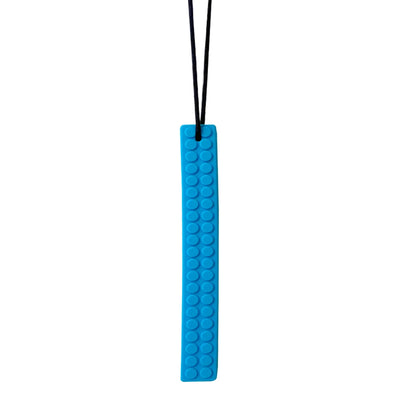 1pcs Silicone Teether Kids Chew Necklace Sensory Chewy Pendant Oral Motor Toys Therapy Tools for Autism Children's Goods