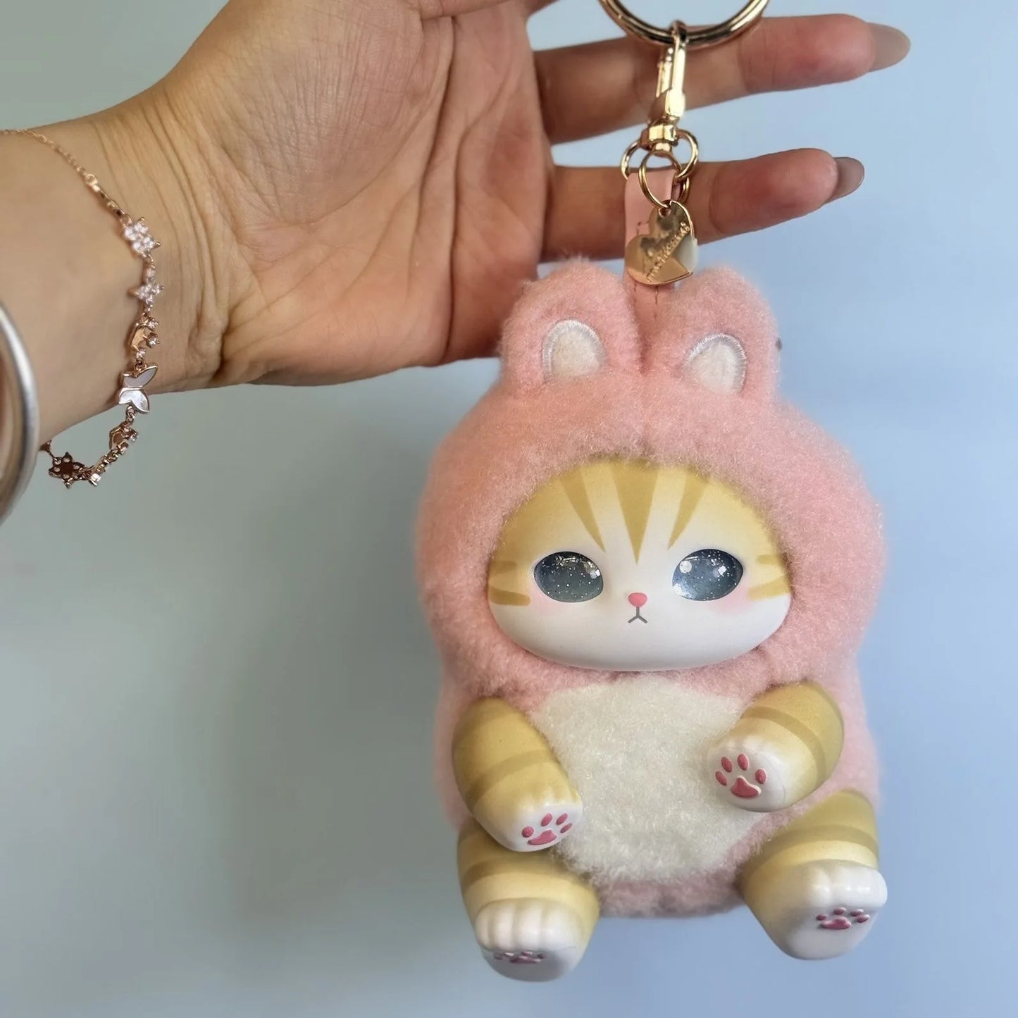 new Mofusand Vinyl Series Toys Shark Cat Surprised Box Toy Ornaments For Kids birthday girl Gift Pendant replica