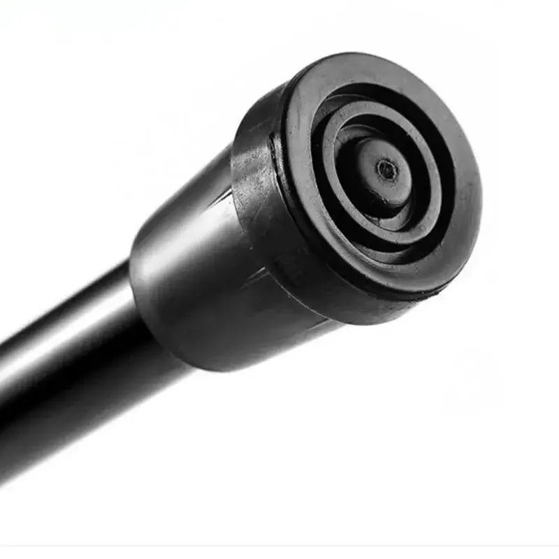 Telescopic Walking Stick Outdoor Hiking Trekking Poles Aluminum Alloy Metal Folding Cane Crutches Pole For Elderly People